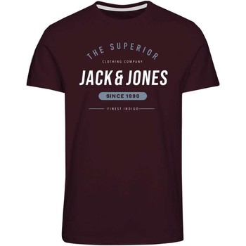 textil Dreng T-shirts m. korte ærmer Jack & Jones CAMISETA ROJA NIO JACK & JONES 12190364 Rød