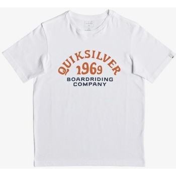textil Dreng T-shirts m. korte ærmer Quiksilver CAMISETA NIO  EQBZT03940 Hvid