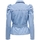 textil Dame Frakker Only Jacket Jules L/S - Light Blue Blå
