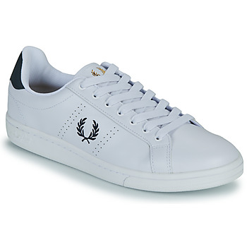 Sko Herre Lave sneakers Fred Perry B721 LEATHER Hvid