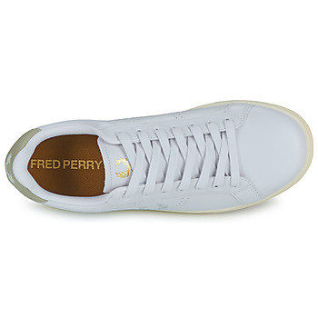 Fred Perry B721 LEATHER Hvid