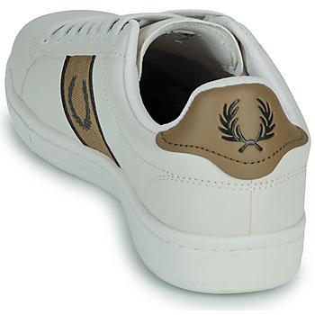 Fred Perry B721 LEATHER Beige / Brun