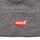Accessories Huer Levi's RED BATWING EMBROIDERED SLOUCHY BEANIE Grå