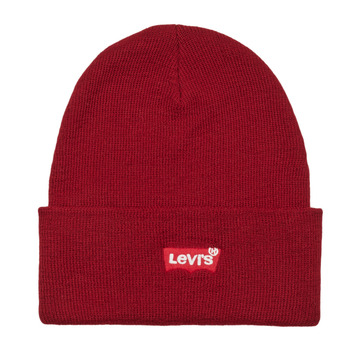 Accessories Huer Levi's RED BATWING EMBROIDERED SLOUCHY BEANIE Bordeaux