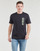 textil Herre T-shirts m. korte ærmer Lacoste TH3563-HDE Marineblå
