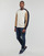 textil Herre Sweatshirts Lacoste SH1299-RI2 Marineblå / Hvid / Brun