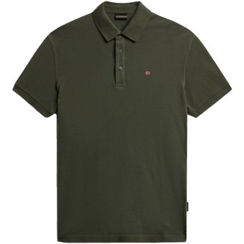 textil Herre Polo-t-shirts m. korte ærmer Napapijri NP0A4GB3 Grøn