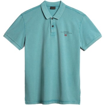 textil Herre Polo-t-shirts m. korte ærmer Napapijri NP0A4GDL Grøn