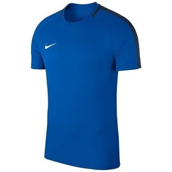 textil Dreng T-shirts m. korte ærmer Nike Academy 18 Junior Blå