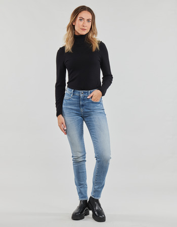 textil Dame Lige jeans G-Star Raw ACE 2.0 SLIM STRAIGHT WMN Lyseblå