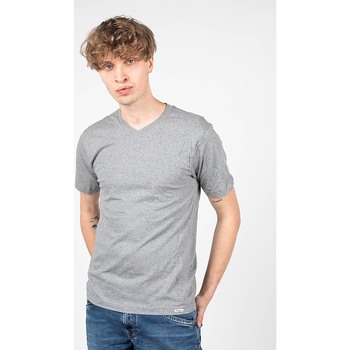 textil Herre T-shirts m. korte ærmer Pepe jeans PM503655 Grå