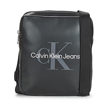 Tasker Herre Bæltetasker & clutch
 Calvin Klein Jeans MONOGRAM SOFT REPORTER18 Sort