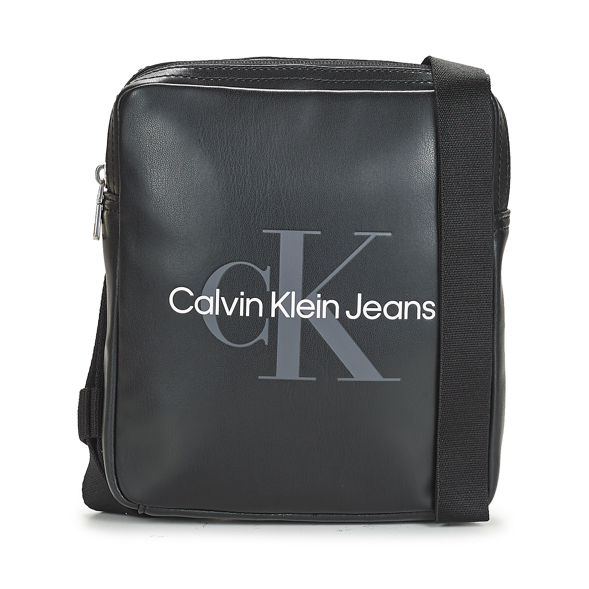 Tasker Herre Bæltetasker & clutch
 Calvin Klein Jeans MONOGRAM SOFT REPORTER18 Sort