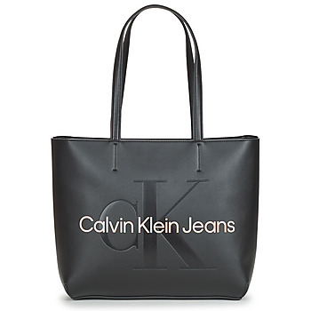 Tasker Dame Shopping Calvin Klein Jeans SCULPTED SHOPPER29 MONO Sort