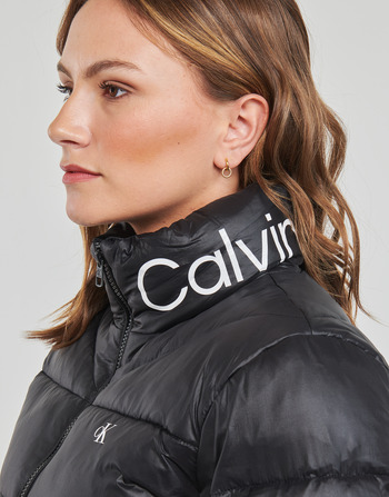 Calvin Klein Jeans FITTED LW PADDED JACKET Sort