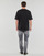textil Herre T-shirts m. korte ærmer Calvin Klein Jeans STACKED ARCHIVAL TEE Sort