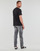 textil Herre T-shirts m. korte ærmer Calvin Klein Jeans MIX MEDIA POCKET TEE Sort