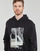 textil Herre Sweatshirts Calvin Klein Jeans CONNECTED LAYER LANDSCAPE HOODIE Sort