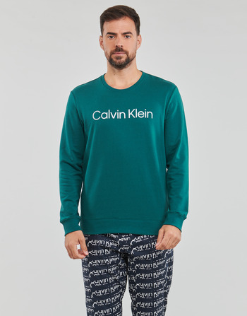 textil Herre Sweatshirts Calvin Klein Jeans L/S SWEATSHIRT Blå