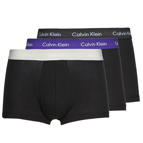 Undertøj Herre Trunks Calvin Klein Jeans LOW RISE TRUNK X3 Sort