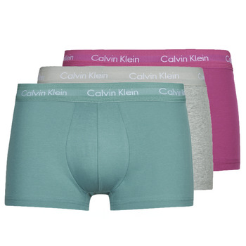 Undertøj Herre Trunks Calvin Klein Jeans TRUNK X3 Pink / Blå / Grå
