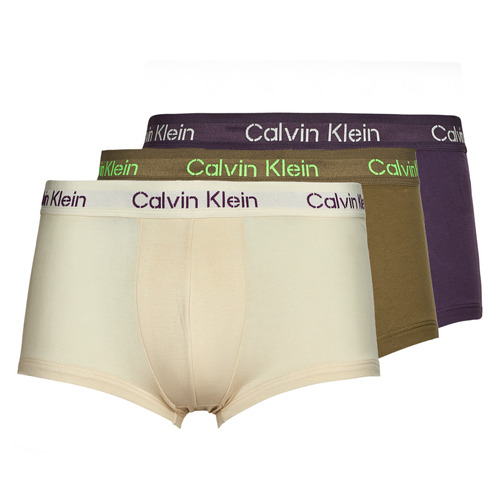 Undertøj Herre Trunks Calvin Klein Jeans TRUNK X3 Flerfarvet