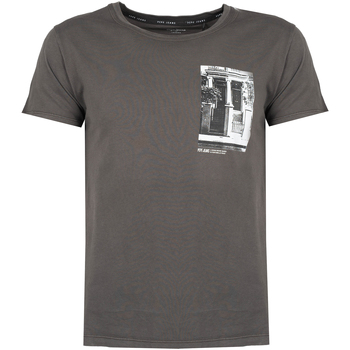 textil Herre T-shirts m. korte ærmer Pepe jeans PM508528 | Tide Sort