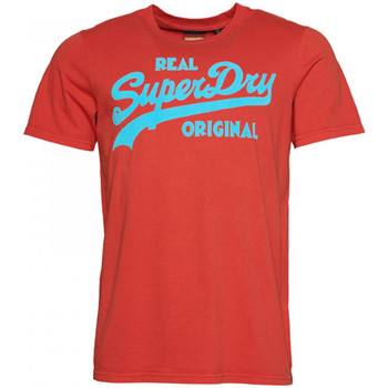 t-shirts & polo-t-shirts superdry  vintage vl neon