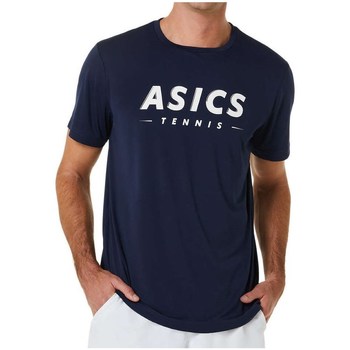 textil Herre T-shirts m. korte ærmer Asics Court Tennis Graphic Marineblå