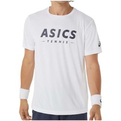 textil Herre T-shirts m. korte ærmer Asics Court Tennis Graphic Hvid