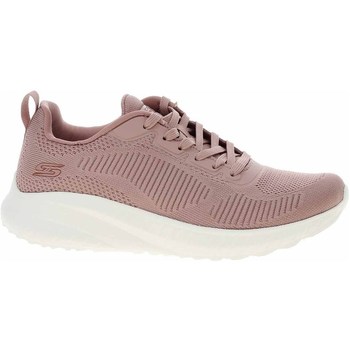 Sko Dame Lave sneakers Skechers Bobs Squad Chaos Face Off Pink