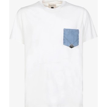 textil Herre T-shirts m. korte ærmer Roy Rogers P23RRU172CD55XXXX Hvid