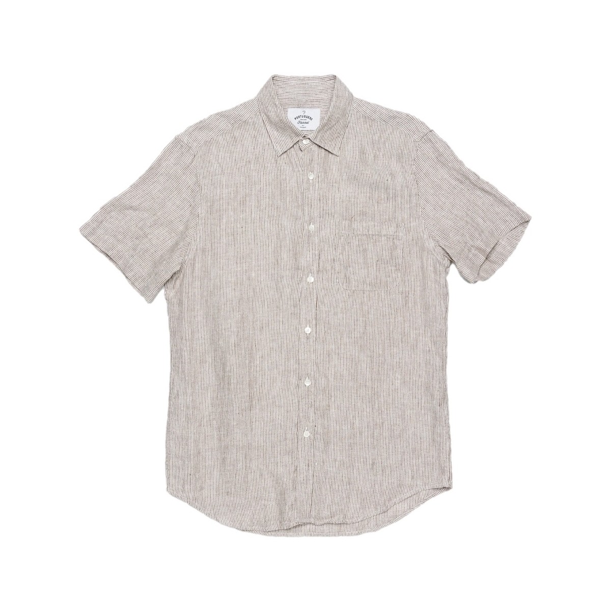 textil Herre Skjorter m. lange ærmer Portuguese Flannel Highline Shirt - Brown Brun