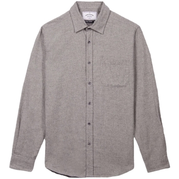 textil Herre Skjorter m. lange ærmer Portuguese Flannel Grayish Shirt Grå