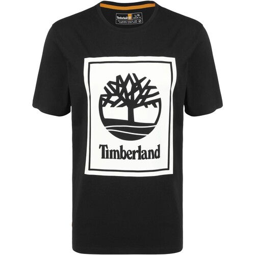 textil Herre T-shirts m. korte ærmer Timberland 208597 Sort