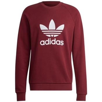 textil Herre Sweatshirts adidas Originals Adicolor Classics Trefoil Crewneck Sweatshirt Rød