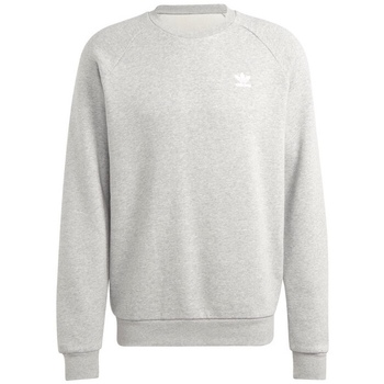 textil Herre Sweatshirts adidas Originals Trefoil Essentials Crewneck Sweatshirt Grå