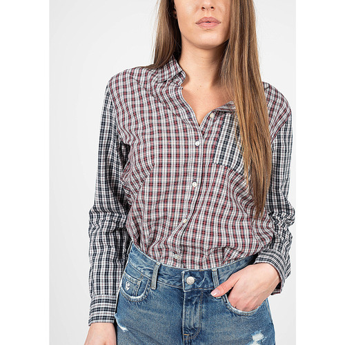 textil Dame Skjorter / Skjortebluser Pepe jeans PL304379 | Olaya Rød