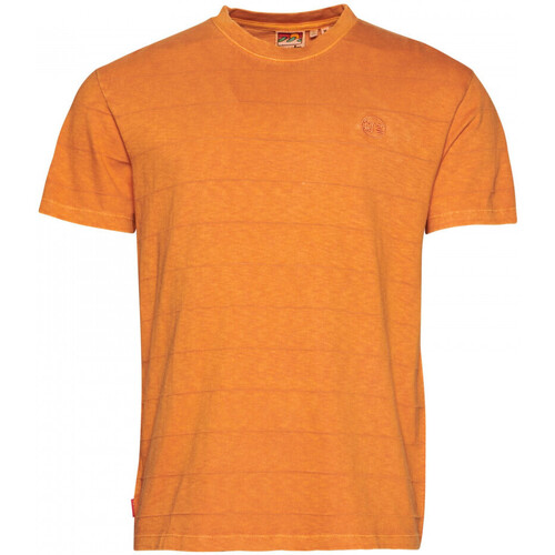 textil Herre T-shirts & poloer Superdry Vintage texture Orange