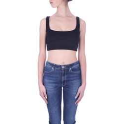 textil Dame Toppe / Bluser Calvin Klein Jeans K20K205211 Sort