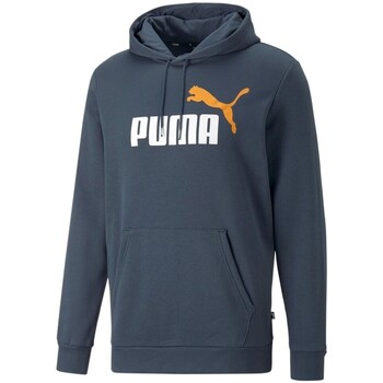 textil Herre Sweatshirts Puma Ess 2 Col Big Logo Marineblå