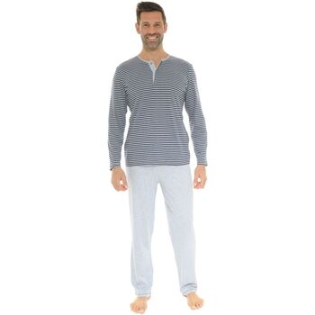 textil Herre Pyjamas / Natskjorte Christian Cane WILFRID Blå
