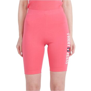 textil Dame Shorts Tommy Jeans DW0DW15643 Pink