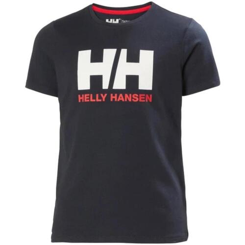 textil Dreng T-shirts m. korte ærmer Helly Hansen  Blå