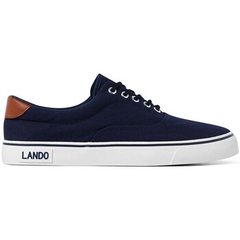 Sko Herre Lave sneakers Lando 34935362856 Marineblå