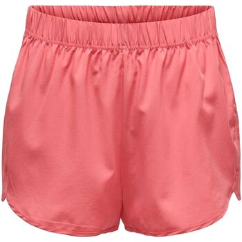 textil Dame Shorts Only ONPMIRE MW LOOSE WVN SHORTS Pink