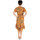 textil Dame Lange kjoler Isla Bonita By Sigris Midi Lang Kjole Brun
