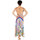 textil Dame Lange kjoler Isla Bonita By Sigris Midi Lang Kjole Flerfarvet