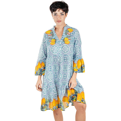 textil Dame Korte kjoler Isla Bonita By Sigris Kort Kjole Gul