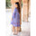 textil Dame Kjoler Isla Bonita By Sigris Kjole Violet